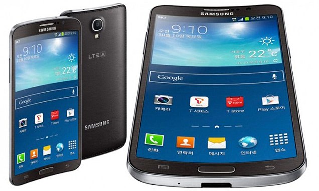 Samsung Luncurkan Ponsel Melengkung, Nyaman Digenggam